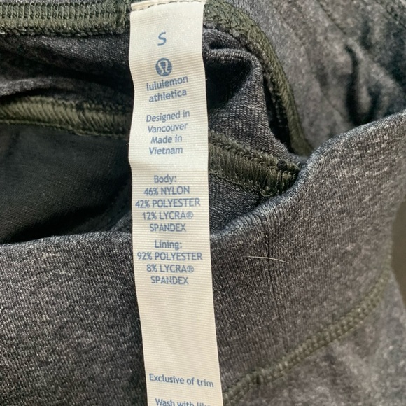 Lululemon gray king fu pants - Picture 2 of 3